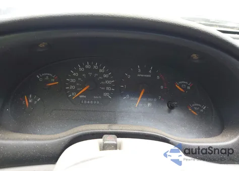 1997 Ford Mustang из США, поврежденный, VIN 1FALP4046VF199293